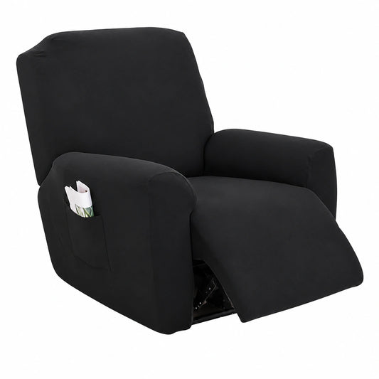 Copertura Elasticizzata per Divano Reclinabile 3 Posti con Tasca, Protezione Poltrona Relax Facile da Pulire, Colore: #3, Dimensioni Regolabili