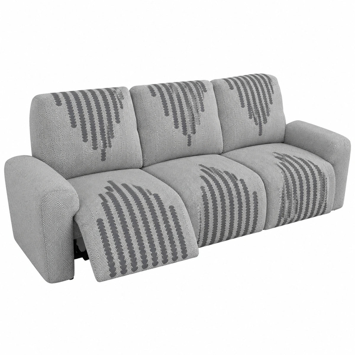 Fodera per Poltrona Relax Reclinabile in Peluche Elasticizzato Reversibile
