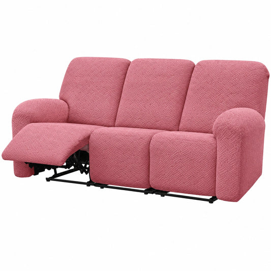 Rivestimento Elasticizzato per Poltrona Reclinabile 3 Posti Rosa